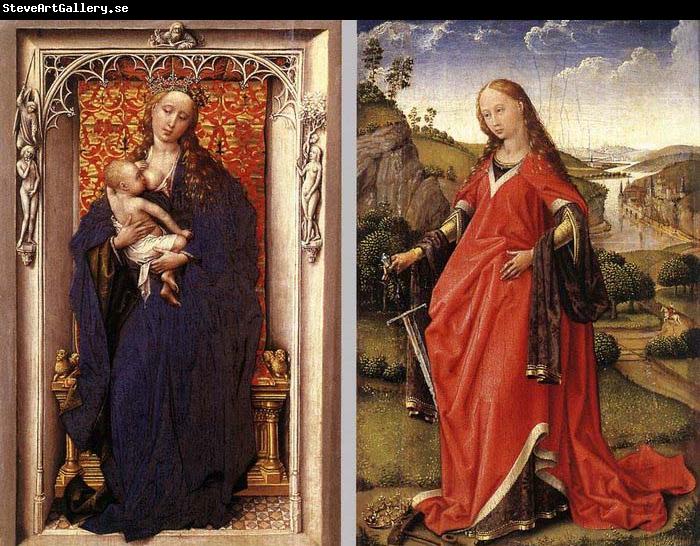 WEYDEN, Rogier van der Diptych